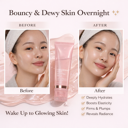 Collagen Night Renewal Mask